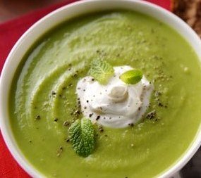 green pea soup