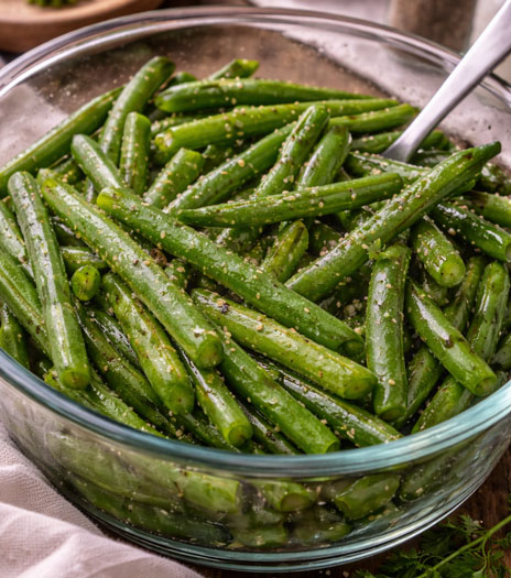 microwave green beans- CHGT