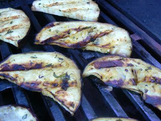 grilled eggplant