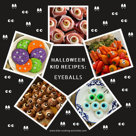 eye ball theme recipes