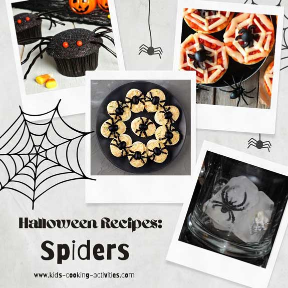 halloween spider recipes