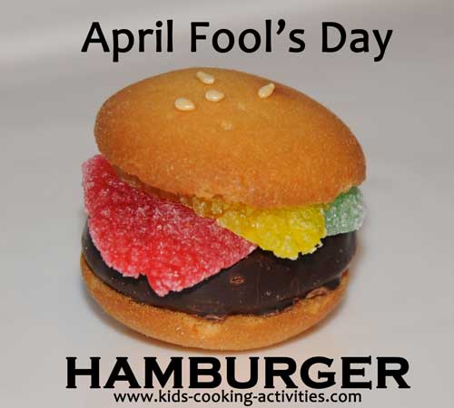 hamburger for april fools