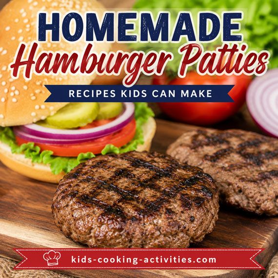 How to make homemade hamburger patties