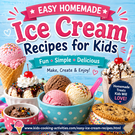 Easy homemade ice cream recipes for kids