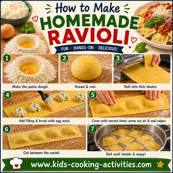 Homemade ravioli recipe