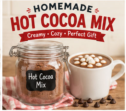Homemade hot cocoa mix