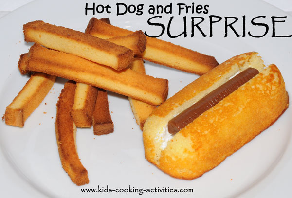 hot dog and fries fools day