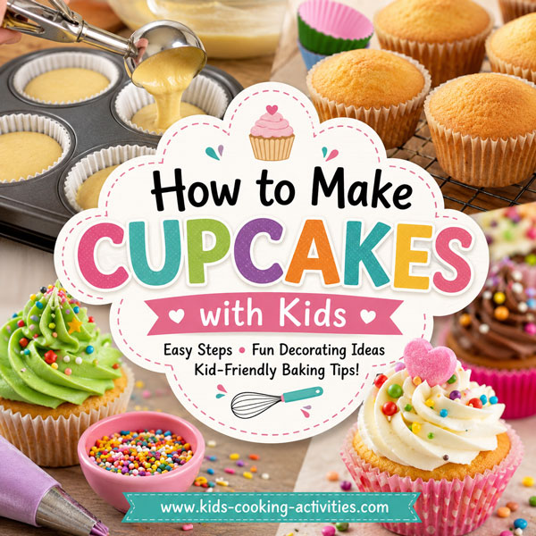 how to make cupcakes with kids