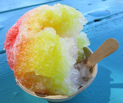 shaved ice