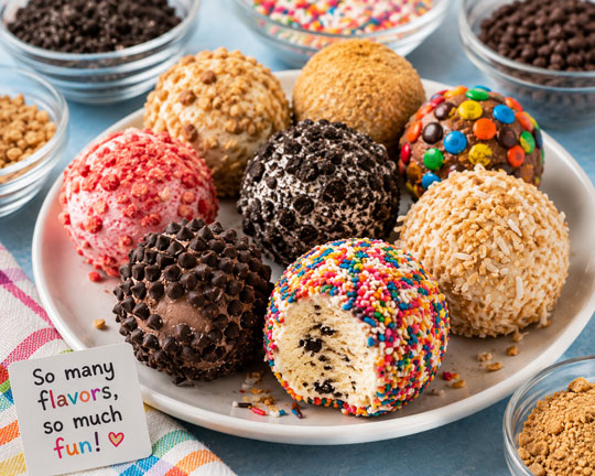 Ice cream balls