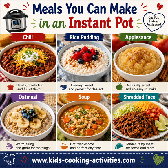 Kid friendly Instant Pot recipes