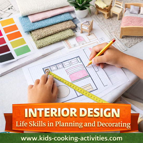 Interior design teaching life skills