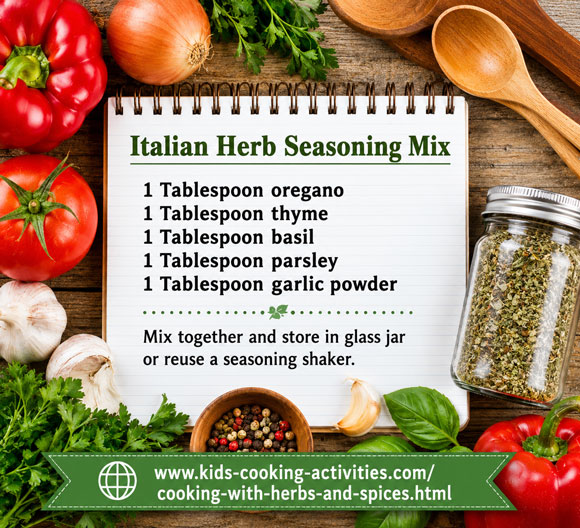Homemade Italian herb seasoning