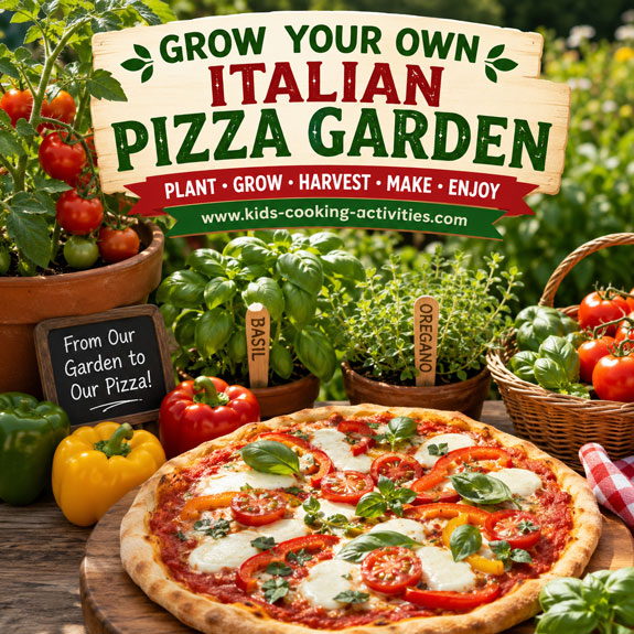 Italian pizza garden