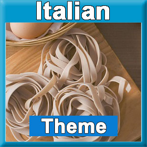Italian theme button