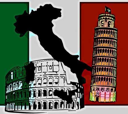 Italy map