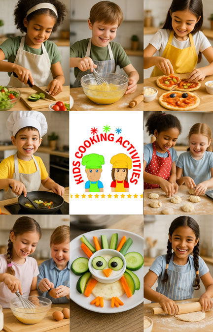 kids cooking