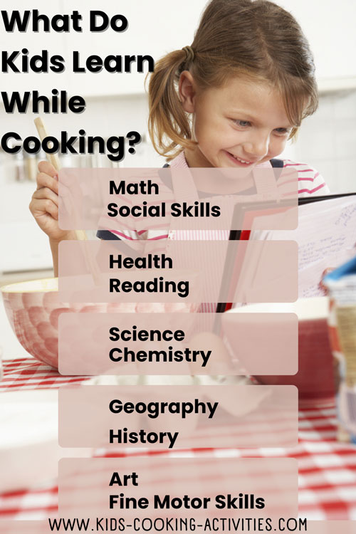 subjects learned while cooking