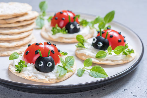ladybug crackers