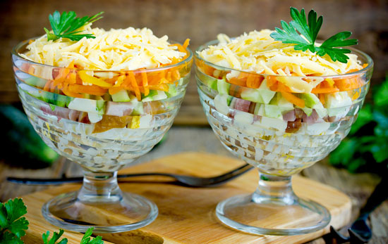 8 layer salad