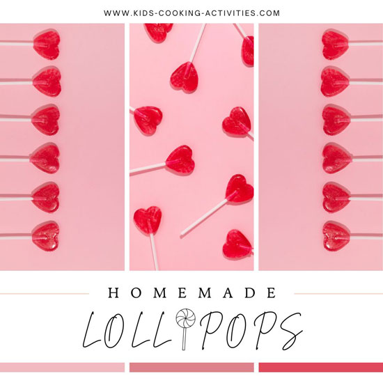 making homemade suckers