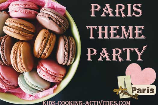 paris theme party food ideas