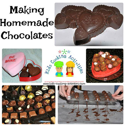 homemade chocolate