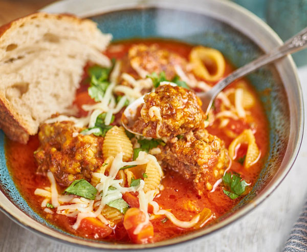 italian meatball soup