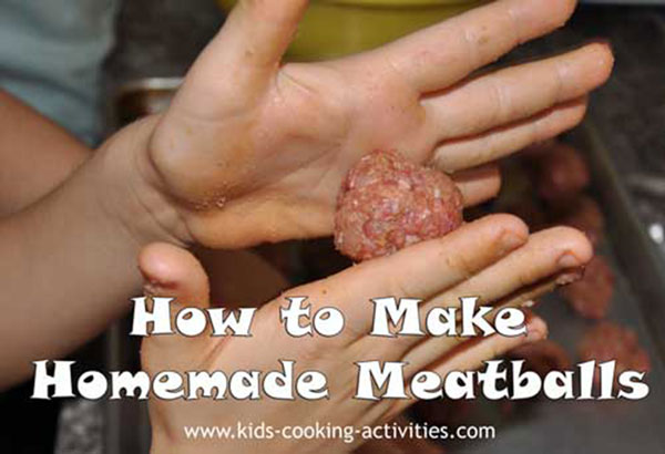 meatball making