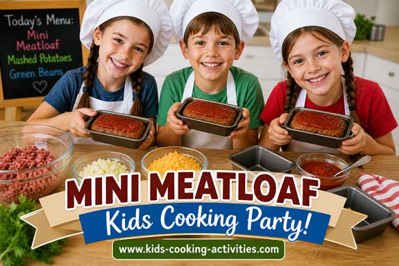Meatloaf cooking party