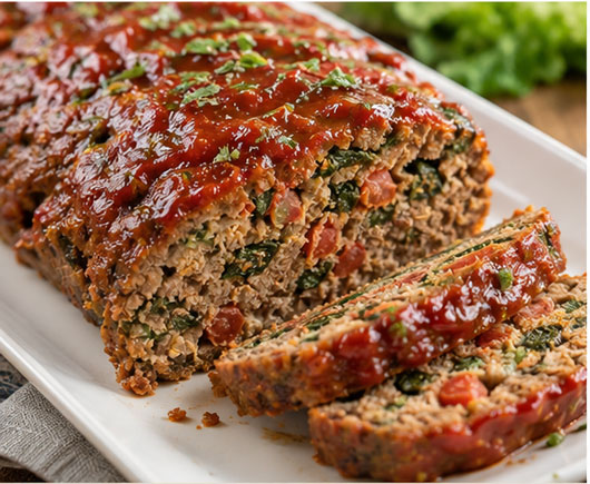 Mom's Yummy Meatloaf ready to bake