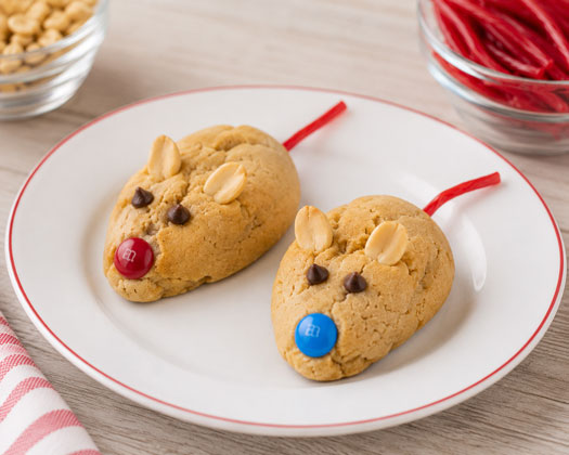Mice shaped cookies