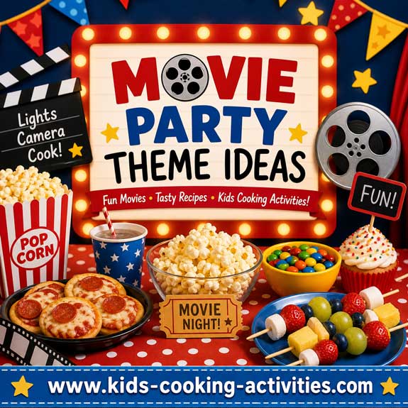 Movie party theme food ideas