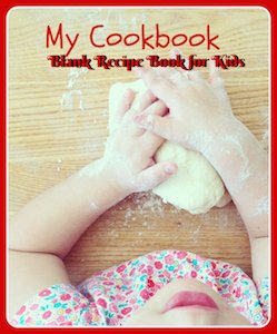 my own cookbook blank recipe book for kids