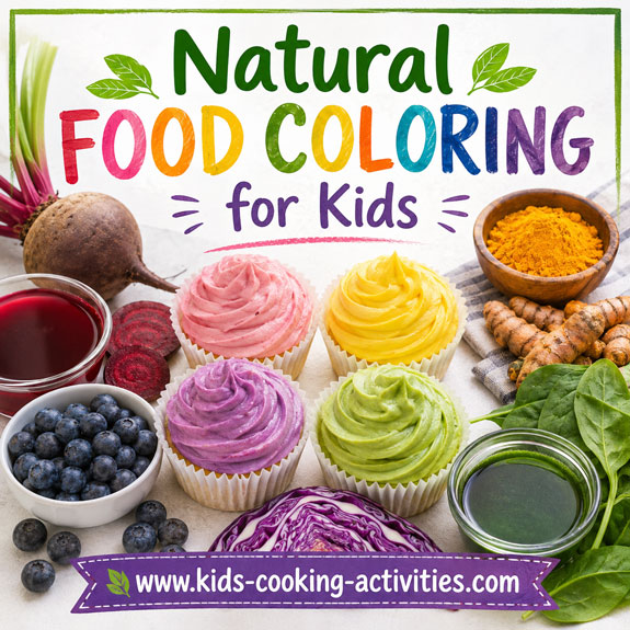 natural food coloring made with fruits vegetables and spices