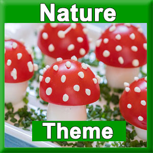 nature theme button