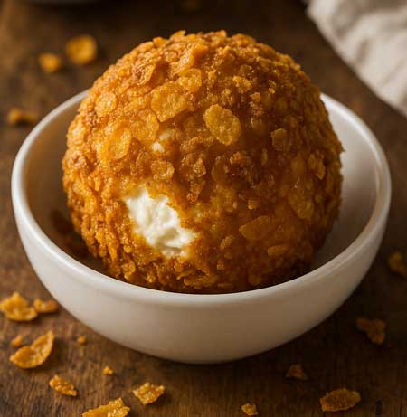 Baked Not Fried Ice Cream