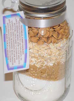 oatmeal chip jar mixes