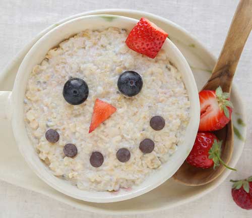 oats smiley face