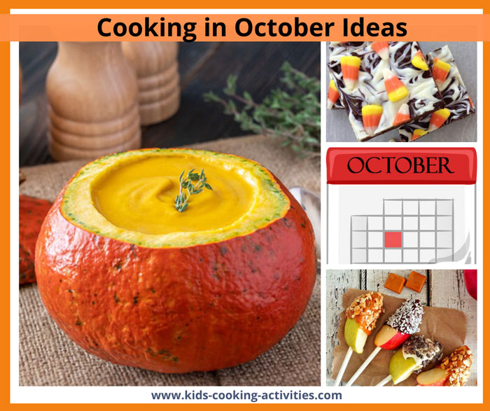 october cooking activities