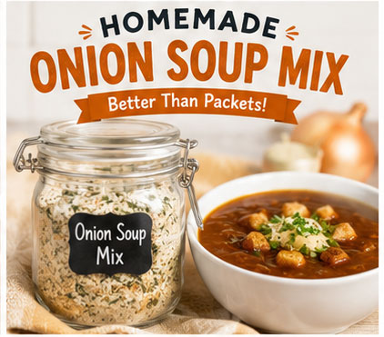 Homemade onion soup mix