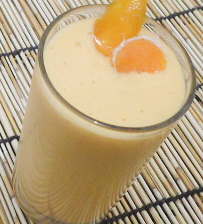 orange smoothie