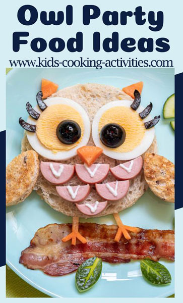 owl theme party food