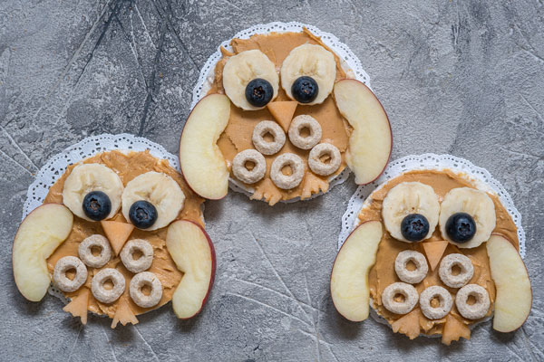 owl rice cakes