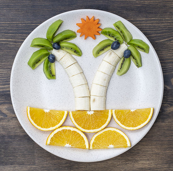 palm tree snack