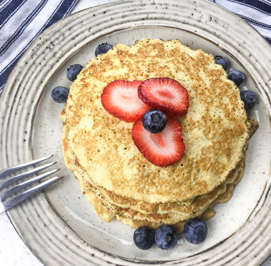 cream cheese pancakes