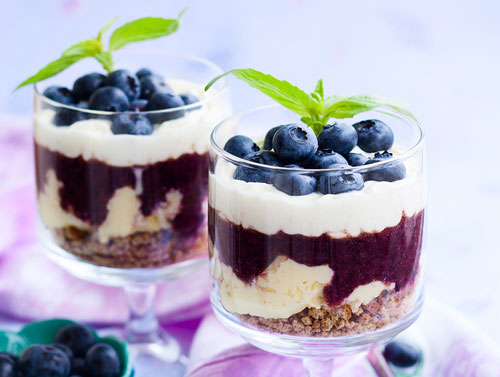 blueberry parfait