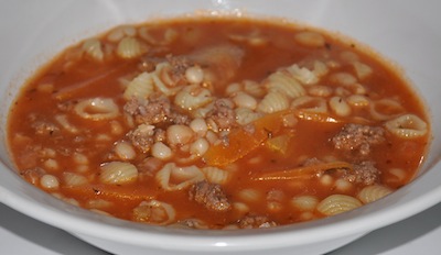 pasta fagioli soup