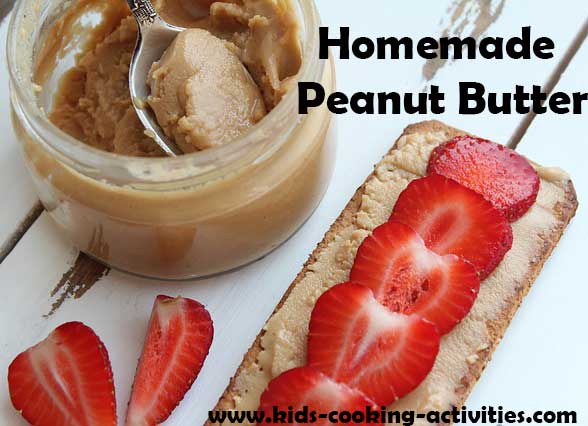 homemade peanut butter
