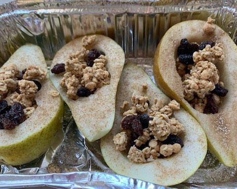 stuffed pears 